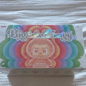 Pop Mart Big Into Energy Vinyl Plush Pendant- 6 Blind Box Labubu